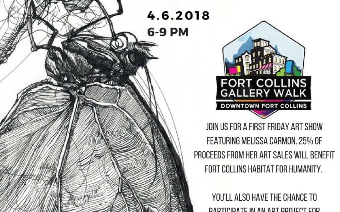 Art for Habitat: First Friday Gallery Walk on April 6th