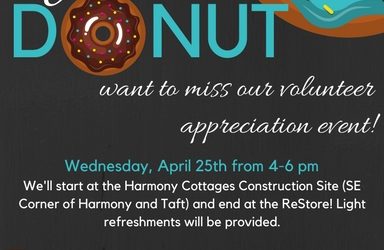 Volunteer Appreciation Event