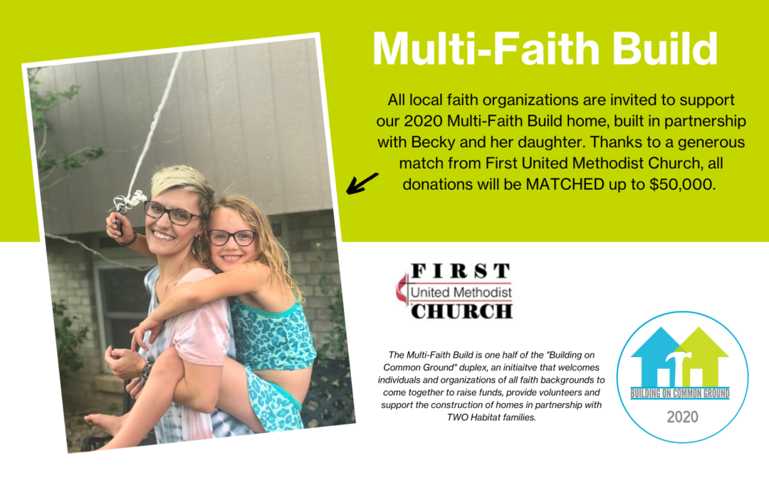2020 Multi-Faith Build