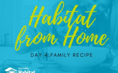 Habitat from Home: Family Recipe