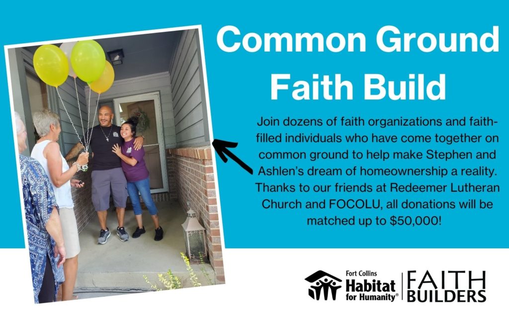 2022 Faith Build Habitat for Humanity