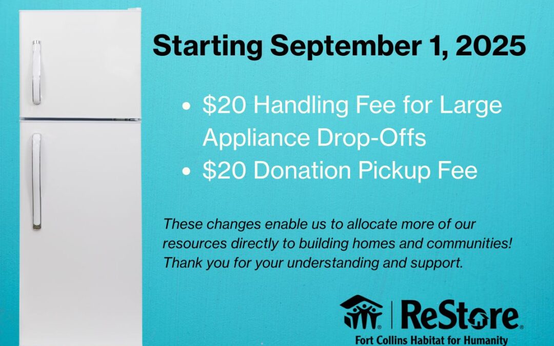 ReStore Fee Updates